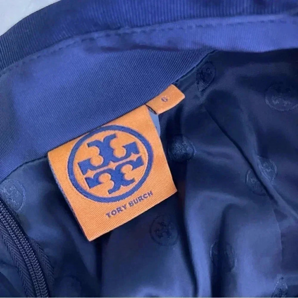 Tory Burch Emma Tweed Pencil Skirt Size 6 Multicolor High Waist - Picture 3 of 8